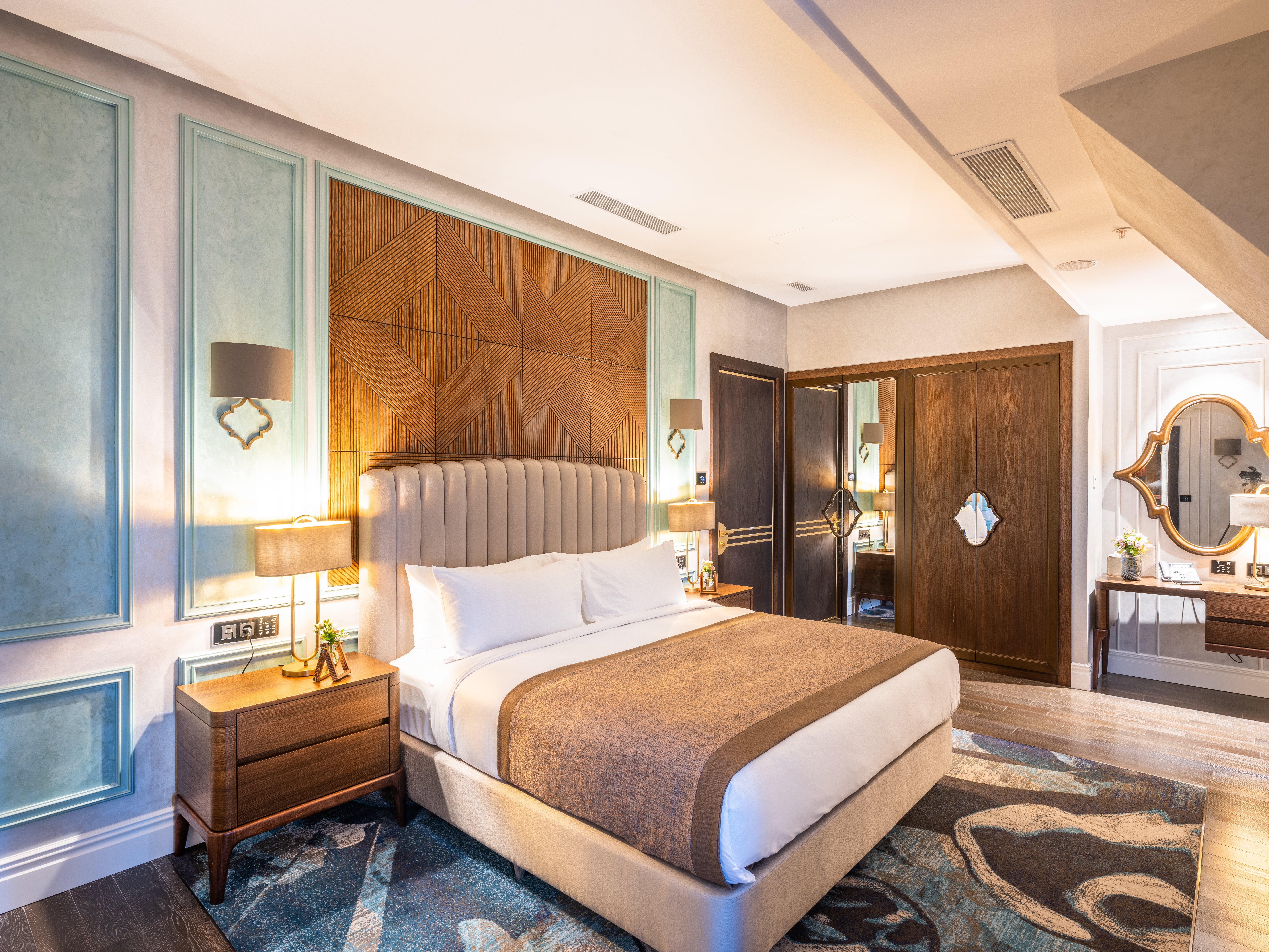 فندق Intercontinental Baku By Ihg المظهر الخارجي الصورة A bedroom at the hotel